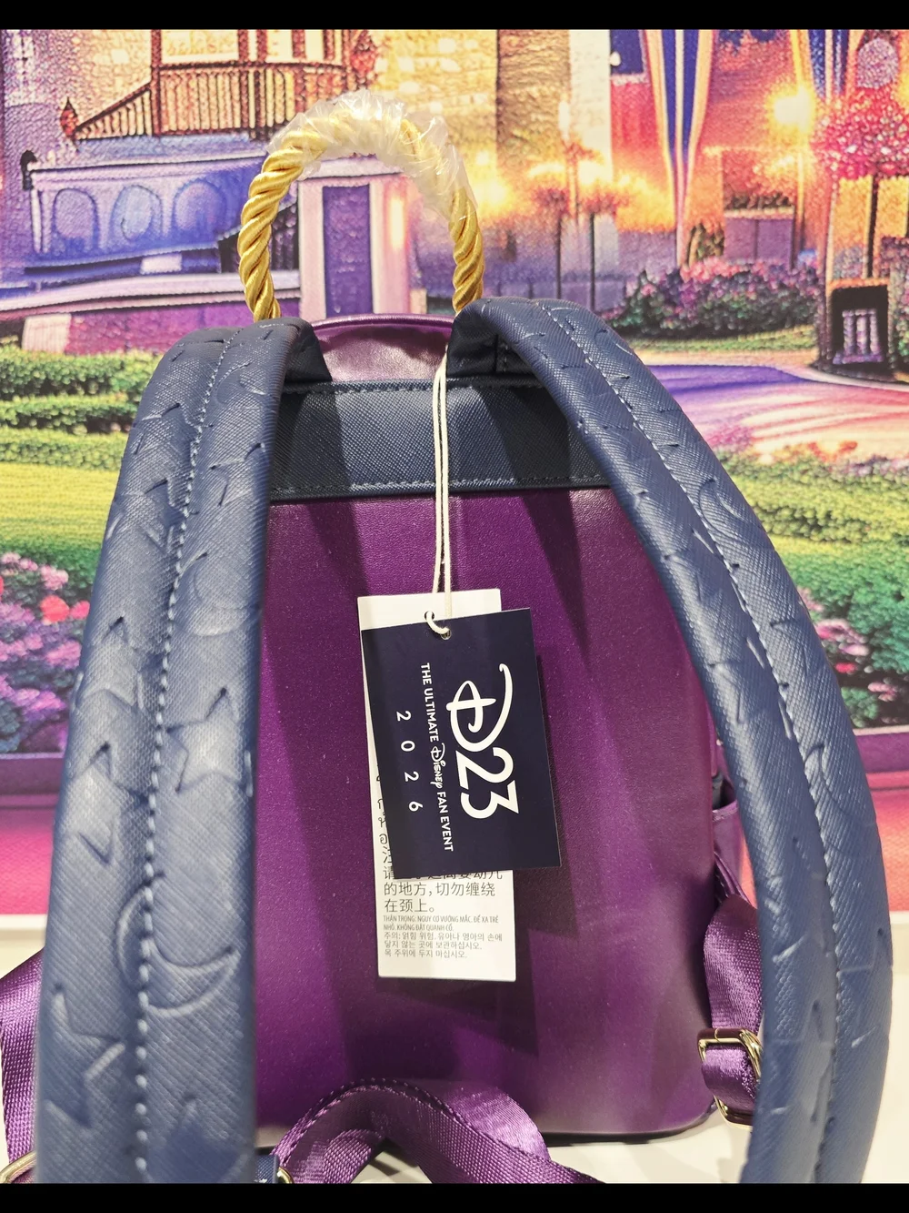 Loungefly D23 EXCLUSIVE Sorcerer Mickey Mini Backpack NWT